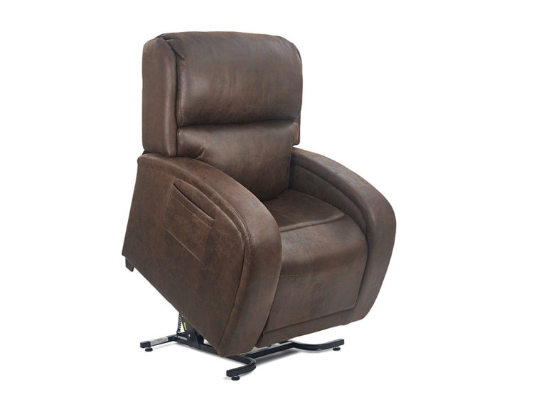 EZ Sleeper with Twilight Power Lift Chair Recliner Front View EZ Sleeper with Twilight Power Lift Chair Recliner Sterling Front View