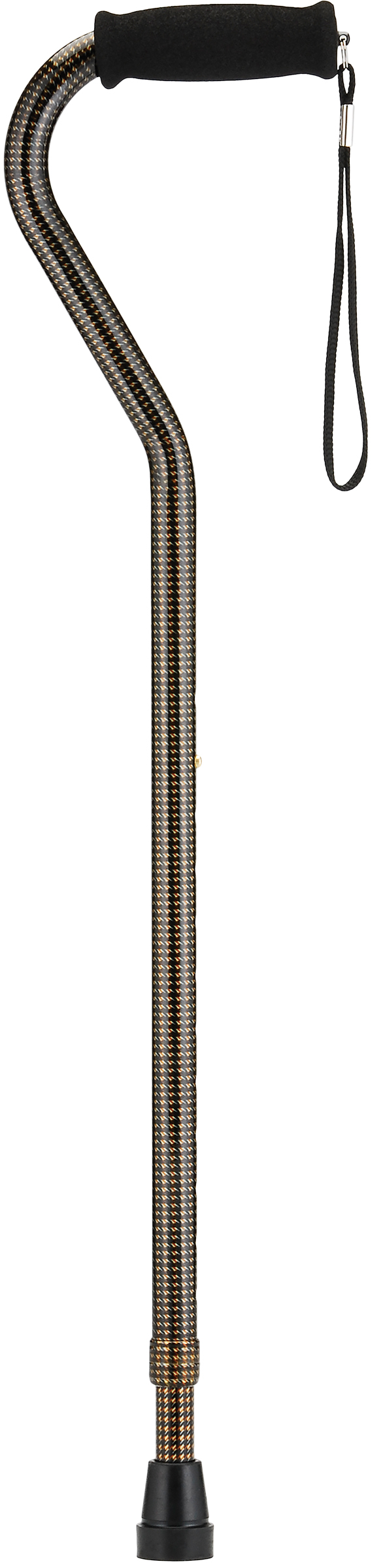 houndstooth offset cane with strap nova houndstooth offset cane with strap